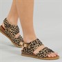 Blowfish Womens Malibu Bliss Ankle Strap Sandals Leopard