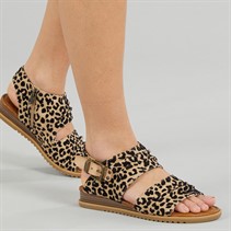 Blowfish Womens Malibu Bliss Ankle Strap Sandals Leopard