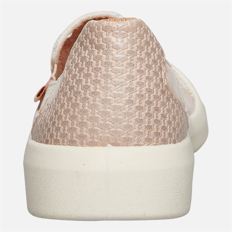 Blowfish Womens Malibu Beachfront Slip On Canvas Shoes Pink