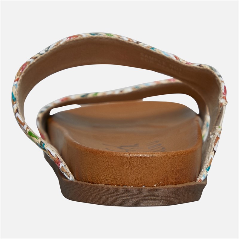 Blowfish Womens Malibu Leah Mule Footbed Sandals Multi