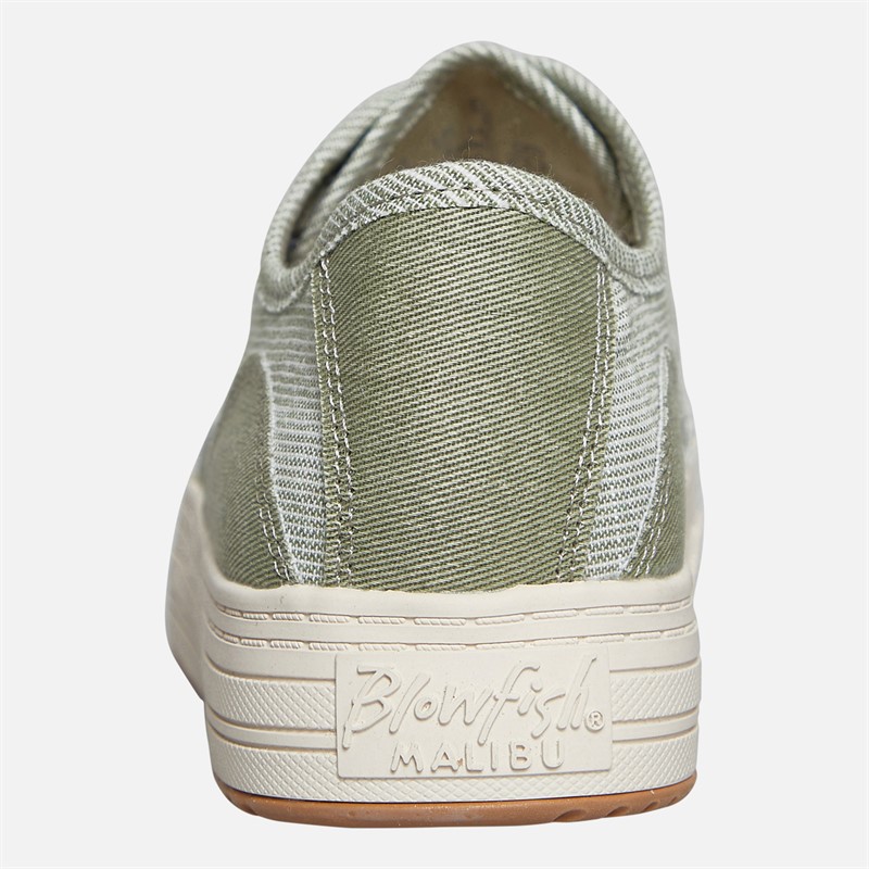 Blowfish Womens Malibu Super Smile Canvas Shoes Pistachio