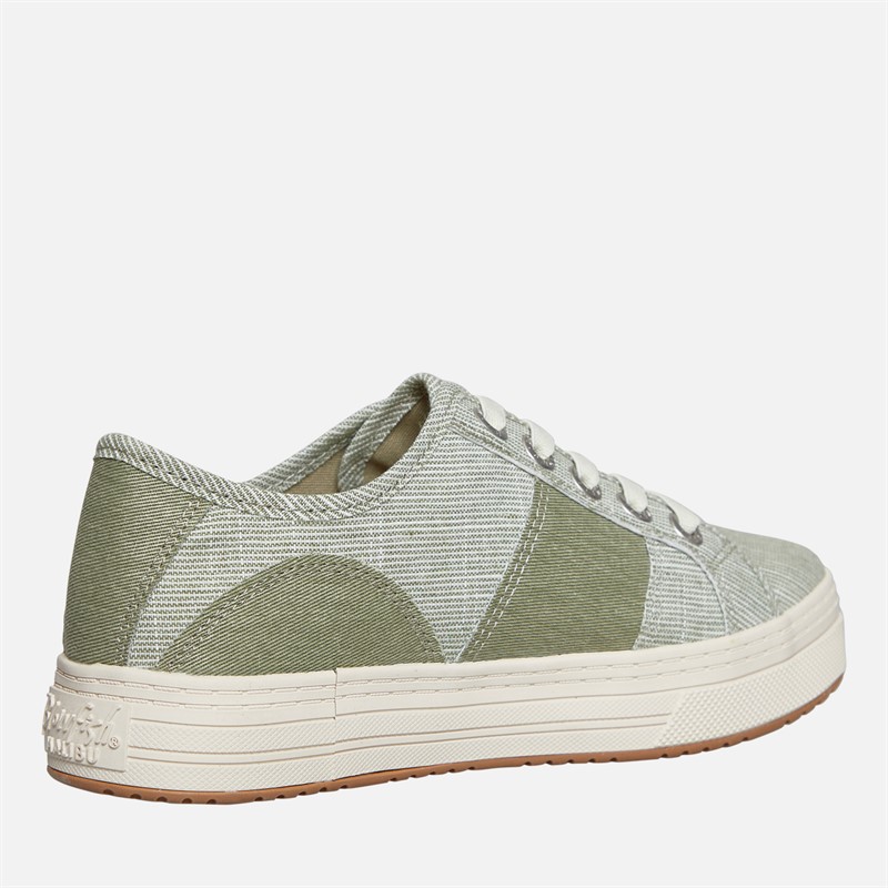 Blowfish Womens Malibu Super Smile Canvas Shoes Pistachio