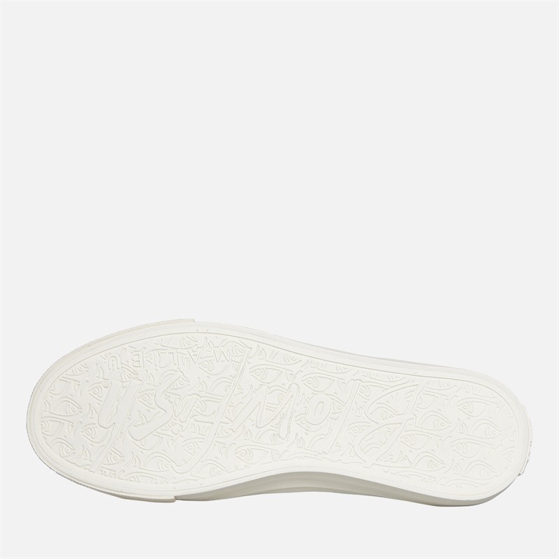 Blowfish Womens Malibu Mystical Canvas Shoes Taupe Silver