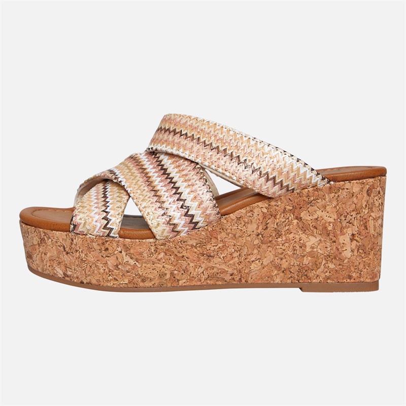 Blowfish Womens Malibu Abi Wedge Sandals Multi