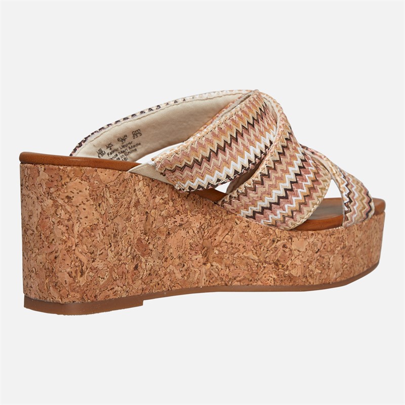 Blowfish Womens Malibu Abi Wedge Sandals Multi