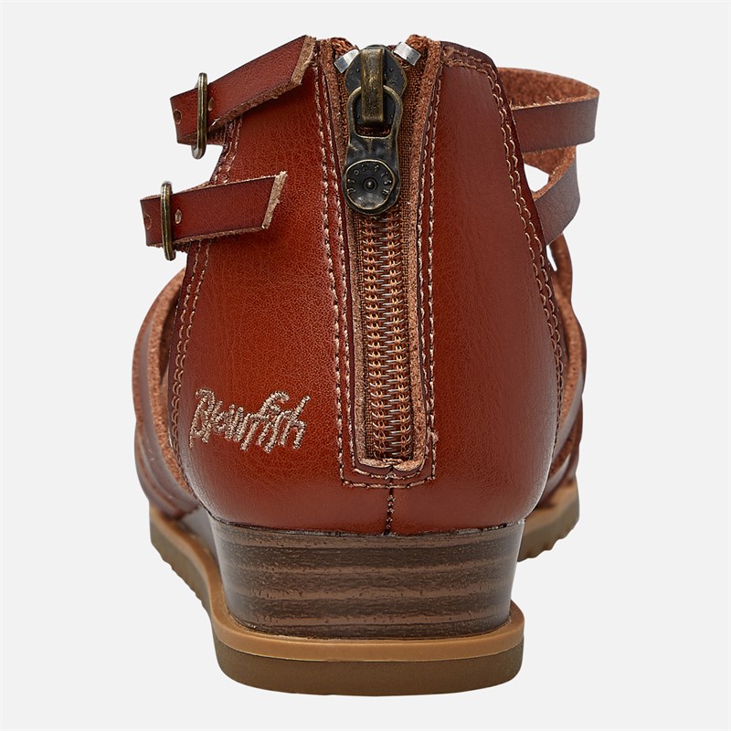 Blowfish Womens Bloomy Ankle Strap Sandals Scotch Dyecut