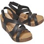 Blowfish Womens Henrietta Wedges Black Pisa