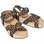 Blowfish Womens Makara Sandals Sahara Leopard Grasslands