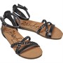Blowfish Womens Galie B Sandals Black Dyecut
