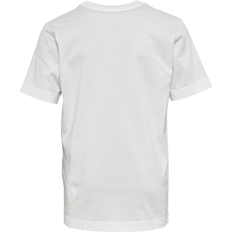 Stone Island Drenge T-shirts Hvid