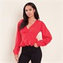 Influence Womens Blouse Red