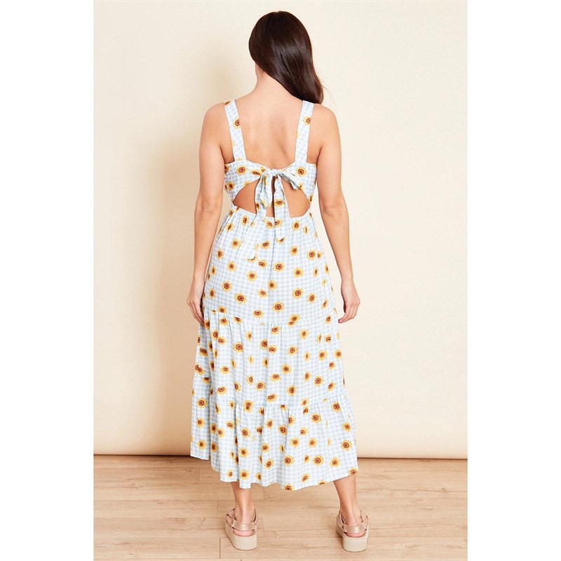 Influence Womens Midi Dress Multi