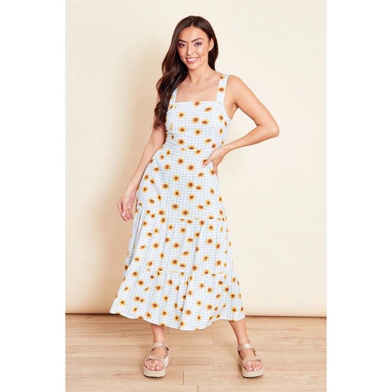 Influence Womens Midi Dress Multi