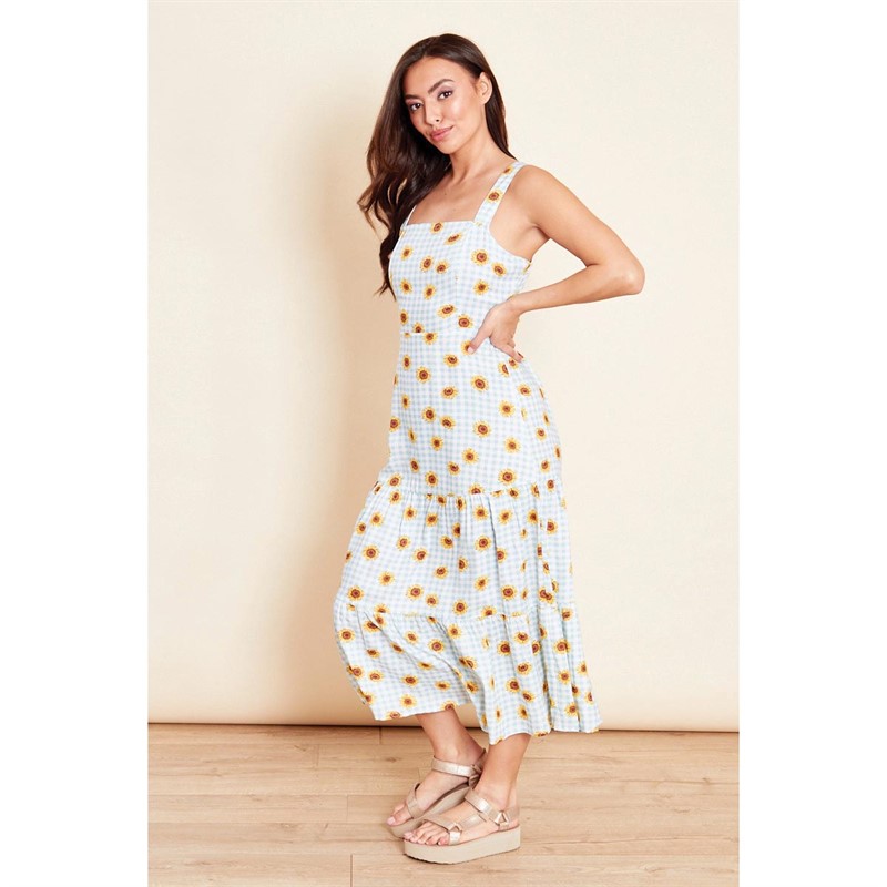 Influence Womens Midi Dress Multi