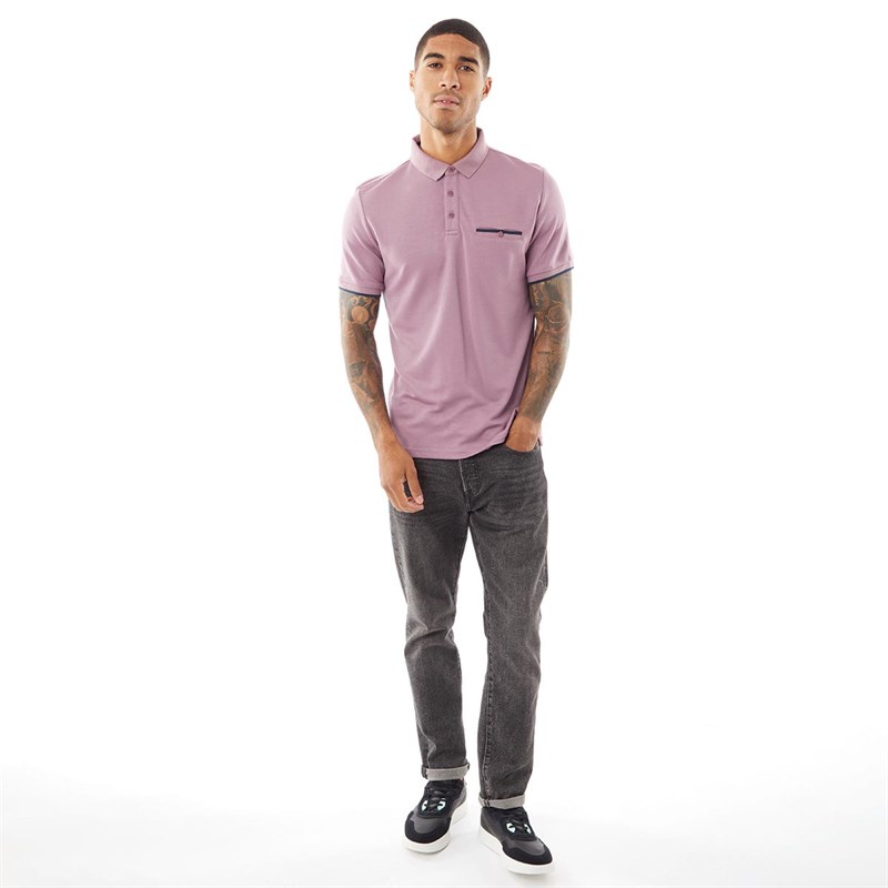 KENSINGTON EASTSIDE Mens Ayresleigh Polo Purple