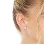 Eternity Dame Earrings Smykker Sølv