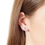 Eternity Dame Earrings Smykker Sølv