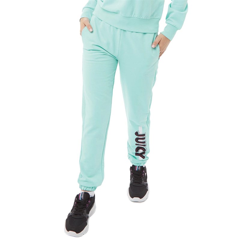 Juicy Girls Waffle Panel Joggers Angel Blue