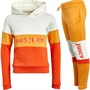 Juicy Girls Cut And Sew Tracksuit Nasturtium/Blazing Orange