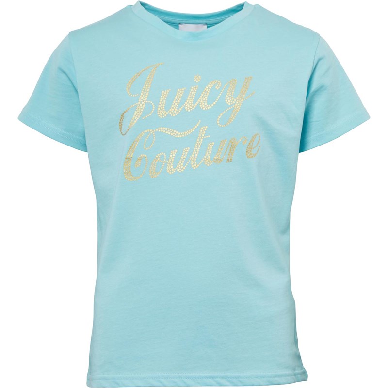 Juicy Couture Dziewcz?ce T-Shirt Niebieski