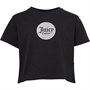Juicy Girls Circle Box T-Shirt Jet Black