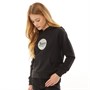 Juicy Girls Holographic Box Fit Hoodie Jet Black