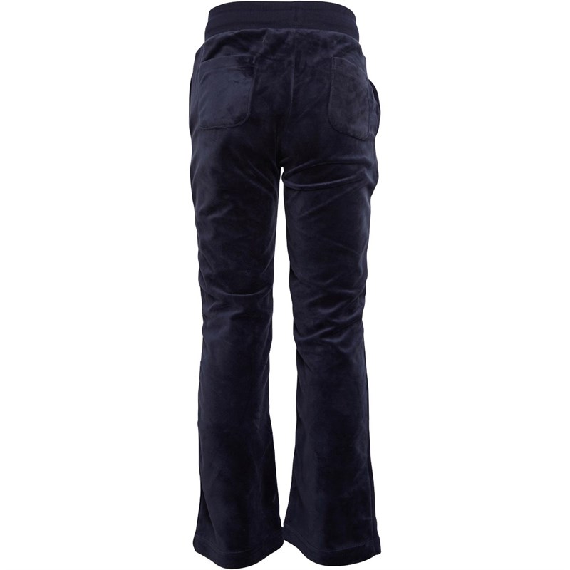 Juicy Couture Girls Velour Bootcut Bottoms Night Sky