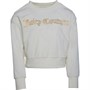 Juicy Couture Girls Velour Screw Sweatshirt Vanilla Ice
