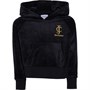 Juicy Couture Piger Velour Raglan Hættetrøjer Sort