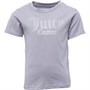 Juicy Couture Girls Juicy Print T-Shirt Dapple Gray