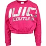 Juicy Couture Girls Juicy Foil Branded Sweatshirt Pink Yarrow