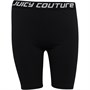 Juicy Couture Girls Juicy Biker Shorts Jet Black
