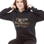Juicy Couture Sweats à Capuche Foil Print OTH Fille Noir