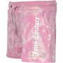 Juicy Couture Girls Tie Dye Sweat Shorts Fuchsia Pink