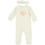 Juicy Couture Baby Frill Detail Romper And Headband Set Snow White