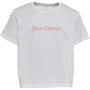 Juicy Couture T-Shirts Cropped Boxy Fille Blanc