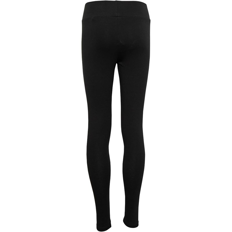 Juicy Couture Junior Girls Deep Waistband Leggings Black