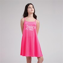 Juicy Couture Girls Juicy Velour Aline Dress Summer Neon