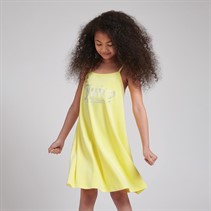 Juicy Couture Girls Juicy Velour Aline Dress Yellow Pear