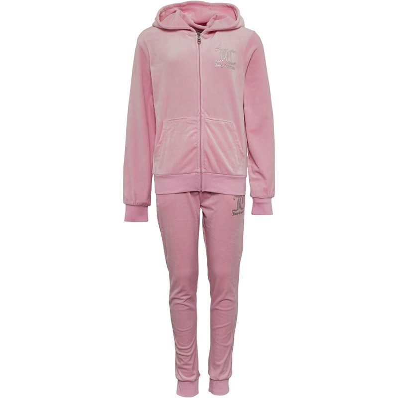 Juicy Couture Meisjes Velour Trainingspakken Roze