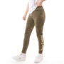 Juicy Couture Leggings Velour Legging Fille Kaki