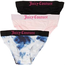 Juicy Couture Girls Three Pack Briefs Night Sky