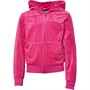Juicy Couture Girls Velour Hoodie Fuchsia Pink