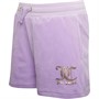 Juicy Couture Girls Velour Shorts Lavendula