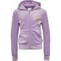Juicy Couture Girls Velour Zip Through Hoodie Lavendula