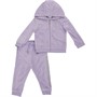 Juicy Couture Infant Velour Hoodie And Joggers Tracksuit Set Lilac