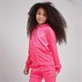 Juicy Couture Girls Velour Hoodie Summer Neon Pink