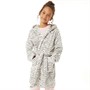 Juicy Couture Girls Tiger Dressing Gown Vanilla Ice