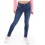 Juicy Couture Girls Branded Skinny Jeans Mid Wash
