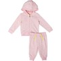Juicy Couture Girls Hoodie And Joggers Tracksuit Set Almond Blossom